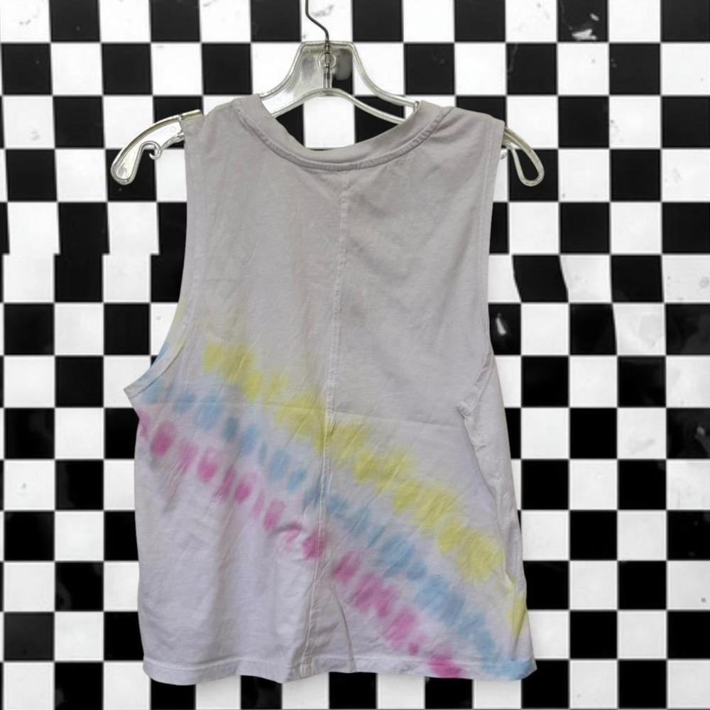 ⭐️ 3/35 Betsy Johnson Performance Lightning Bolt Tie Dye Tank - Picture 5 of 5